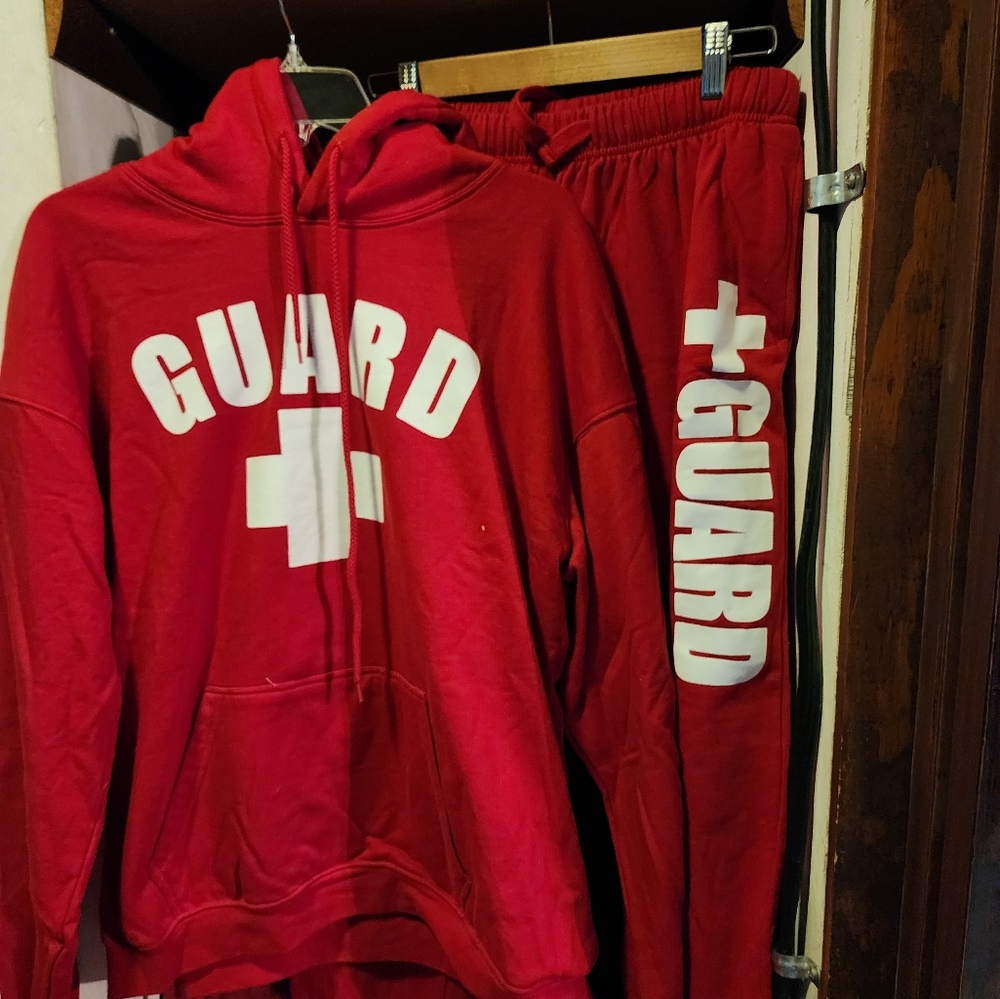 Life Guard Sweat Shirt and Sweats